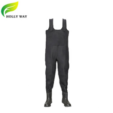 Customized Hot selling Bootfoot Neoprene Chest Wader for Fishing